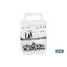 BLÍSTER DE 4 UDS. DIN-985 M-8 ZINC VENTA UNITARIA