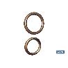 ARANDELA DE COBRE PARA TAPON CARTER 12X17   CAJA 100 UNID.