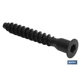 BL 6 UDS TORNILLO ENSAMBLAR ZINCADO 7 X 50   CAJA 12 UNID.