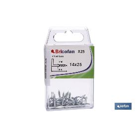 BL 20 UDS. 17X40 ZINCADO   CAJA 12 UNID.