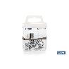 BL 24 UDS. 16X30 ZINCADO   CAJA 12 UNID.