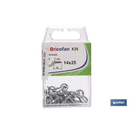 BL 5 UDS. 19X60 ZINCADO   CAJA 12 UNID.