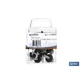 BL 8 UDS. DIN-7504K+W 4,8X16 Z   CAJA 10 UNID.