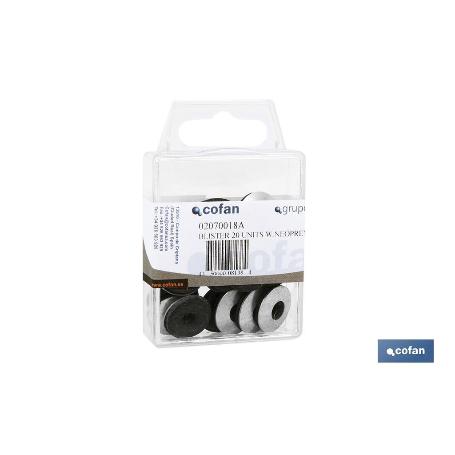 BL 20 UDS. C/NEOPRENO 18 MM   CAJA 10 UNID.