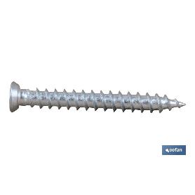 TORNILLO HORMIGÓN PLANA TORX 7,5X60   CAJA 200 UNID.