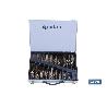 MALETIN SURTIDO BROCAS COBALTO 1-10 - 125 UNDS.