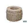 CUERDA SISAL 4 CABOS 8 MM 100 MTS NATURAL