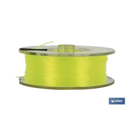 BLISTER HILO DE SEDAL 0.9 MM 100 MTS AMARILLO