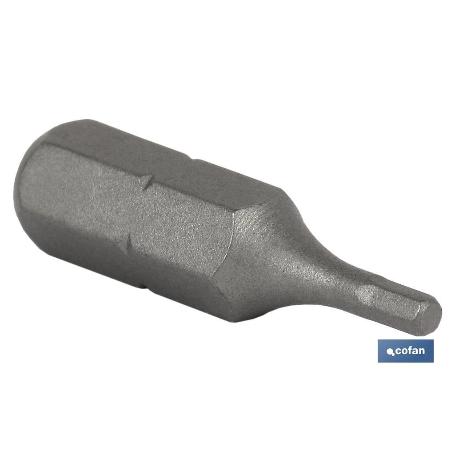 PUNTA DE DESTORNILLADOR HEXAGONAL ESTÁNDAR 5 50 MM VENTA UNITARIA