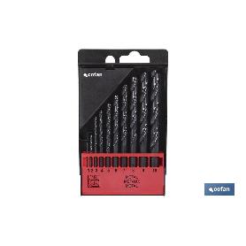 ESTUCHE BROCAS HSS - MEDIDAS: 2 - 8MM (13 PCS)