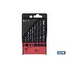 ESTUCHE BROCAS HSS - MEDIDAS: 2 - 8MM (13 PCS)
