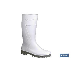 BOTA AGUA PVC BLANCA TALLA 38