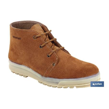 BOTA PIEL CORDONES MODELO MORELLA T-46