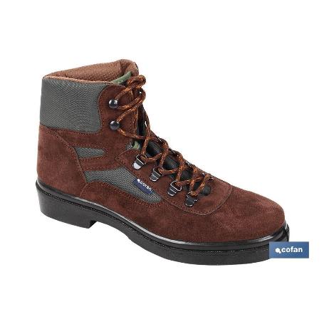 BOTA TREKKING MARRON MODELO ODIEL T-39