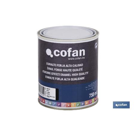 ESMALTE FORJA ALTA CALIDAD (750 ML) NEGRO