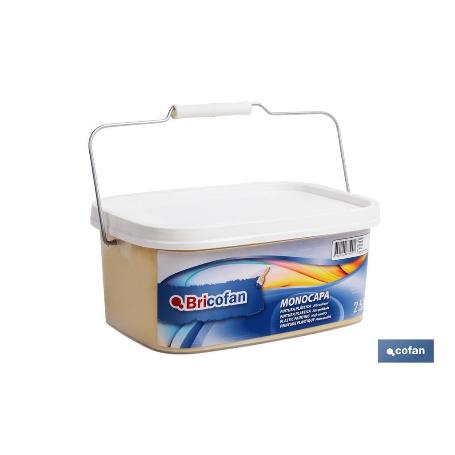 PINTURA PLÁSTICA MONOCAPA BEIGE (2,5 LT)