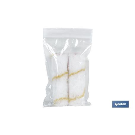 PACK 2 RECAMBIOS RODILLOS MINI ANTIGOTA 5CM