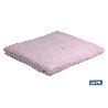 TOALLA TOCADOR ROSA CLARO GR580/M2 MODELO FLOR 30X50