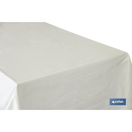 PROTECTOR DE MESA 1,40X50MTS PVC BLANCO MODELO PUREZA