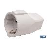 BASE ENCHUFE AEREA BLANCA (16A-250V)