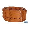 TUBO GAS FLEXIBLE NARANJA UNE 53539 Ø8X60M