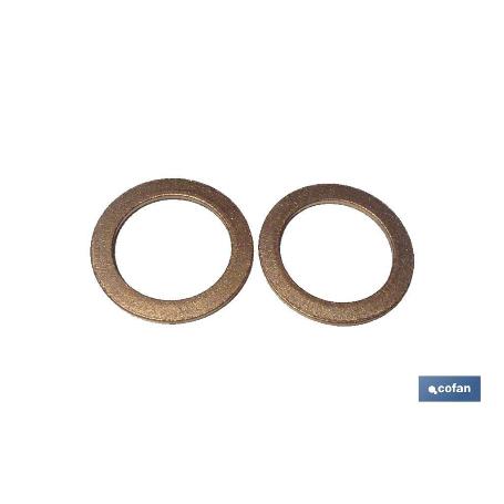 ARANDELA COBRE 32X40X1,5   CAJA 100 UNID.