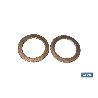 ARANDELA COBRE 32X40X1,5   CAJA 100 UNID.