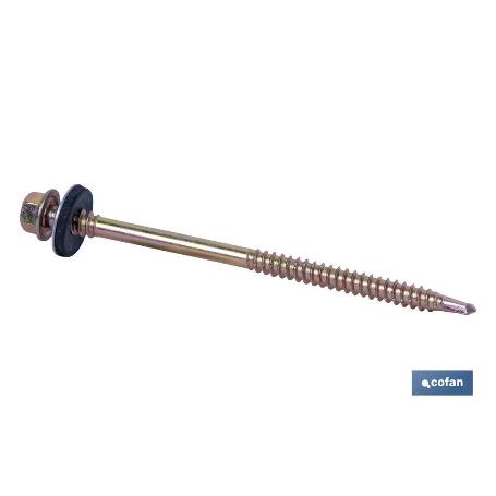 TORNILLO CUBIERTA SANDWICH 5,5/6,3X115   CAJA 50 UNID.