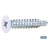 TORNILLO AUTOT. EXTRAPLANO 4,2 X 23 BLANCO   CAJA 500 UNID.