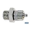 RECTO MACHO ROSCA METRICA T6/4 - M12X1,5