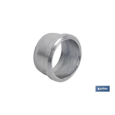 ANILLO CIERRE TUBO 8   CAJA 10 UNID.
