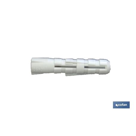 BL 4 UDS TACO POLIETILENO 10 MM   CAJA 12 UNID.