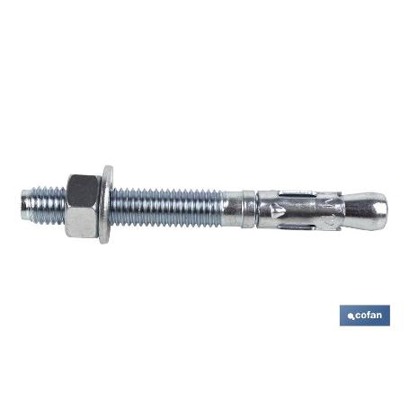 TACO ANCLAJE MTC ZINCADO M-12X75   CAJA 50 UNID.