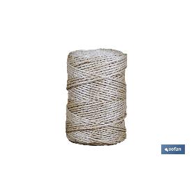 BOBINA SISAL PITA 2 CABOS 750 GRS NATURAL