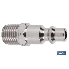 CONECTOR AIRE ROSCA MACHO 3/8