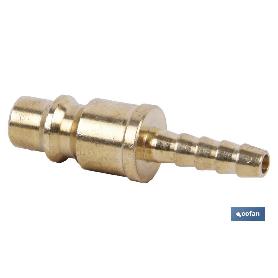 CONECTOR AIRE ESPIGA TUBO 8 MM GRAN CAUDAL