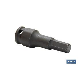 VASO IMPACTO 3/8 HEXAG. MACHO 12 MM