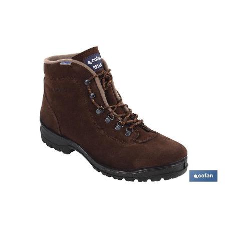 BOTA TREKKING MARRÓN HIDRÓFUGA MODELO SELLA T-42