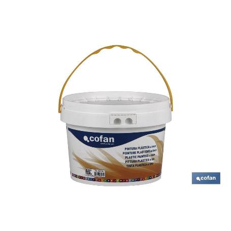 PINTURA PLÁSTICA INTERIOR 20 KG BLANCO