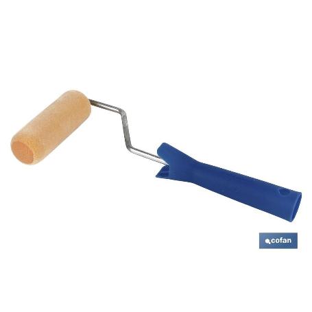 MINI RODILLO PIEL MELOCOTÓN 11CM Ø18MM