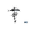 BASCULANTE ESPARRAGO M-4   CAJA 50 UNID.