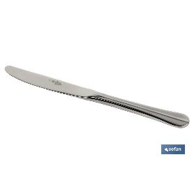 BL 2UDS CUCHILLO DE MESA INOX C-18/0 MODELO BOLONIA 10 MM
