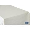 PROTECTOR DE MESA DE  PVC BLANCO 1,40 X 50  M