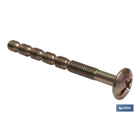 BLÍSTER DE 4 UDS. TORNILLO TIRADOR CORTAR 4 X 50 MM VENTA UNITARIA