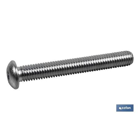 DIN 7380 M-4 X 12 INOX A4   CAJA 200 UNID.