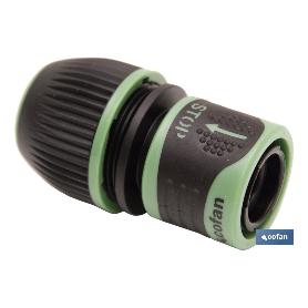 CONECTOR Y AQUASTOP 5/8 - 3/4 (15-19 MM)