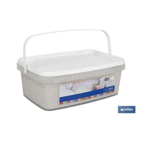 PINTURA PLÁSTICA MONOCAPA GRIS SUAVE 2,5 L