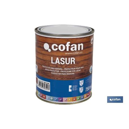 LASUR PROTECTOR AL AGUA PARA MADERA MATE TECA 750 ML