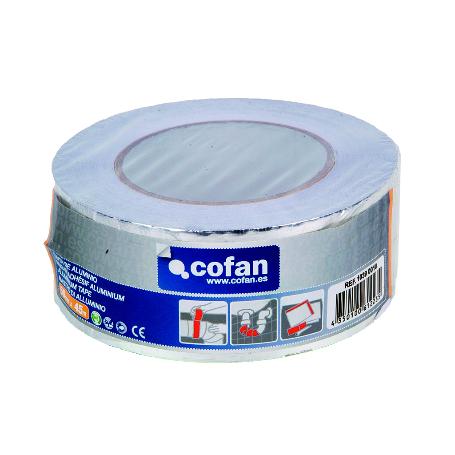 CINTA DE ALUMINIO 30 MICRAS 75 MM X 45 M