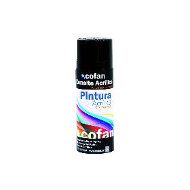 PINTURA ACRIL. 400ML 9005-NEGRO BRILLO